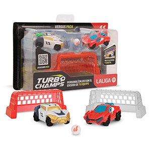 Pack de 2 coches Turbo Champs LA LIGA Versus Pack