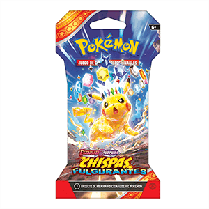 Sobre cartas Pokemon Chispas Fulgurantes (Castellano)