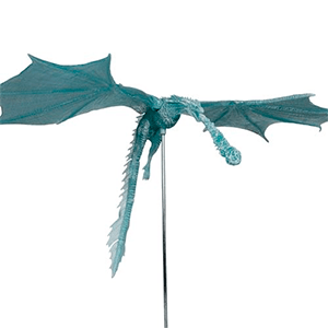 Figura Juego de tronos Dragon version Helada Gold Label de 22 cm