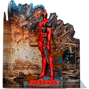 Figura Marvel Deadpool posada de 18 cm
