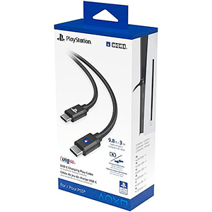 Cable de Carga USB-C a USB-C para Mando DualSense Hori -Licencia oficial-