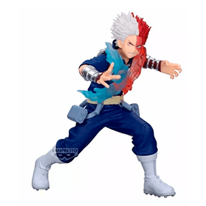 Figura Banpresto My Hero Academia Shoto Todoroki II THE AMAZING HEROES 14 cm