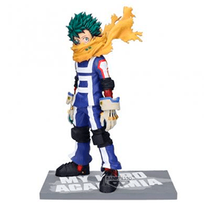 Figura Banpresto My Hero Academia 7TH SEASON FIGURE-IZUKU MIDORIYA (version en color) de 24 cm