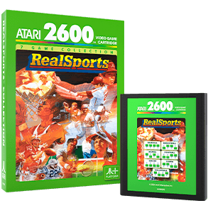 Cartucho Atari 2600 RealSports Collection