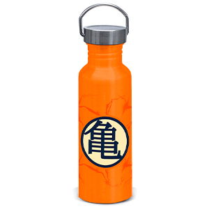 Botella de aluminio con asa Dragon Ball Kanji de 800ml