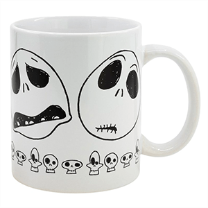 Taza de ceramica Pesadilla antes de Navidad Jack Skellington de 325ml