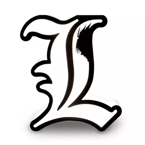 Lampara Death Note L de 21 cm
