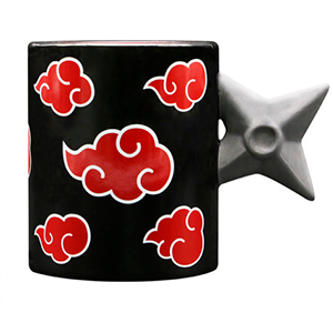 Taza 3D Naruto Shuriken Akatsuki