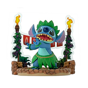 Figura Disney Stitch Hula Dance de 10cm