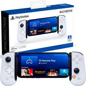 Controller Backbone One Blanco Gen2 para iPhone Ed. PlayStation -Licencia oficial-