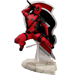 Figura Marvel Deadpool Diorama D-Stage de 16 cm