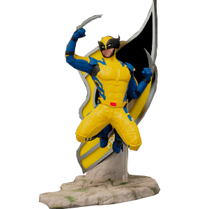 Figura Marvel Lobezno Diorama D-Stage de 16 cm