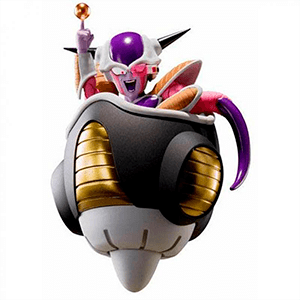 Figura Dragon Ball Z FRIEZA FIRST FORM & FRIEZA POD SET de 11 cm