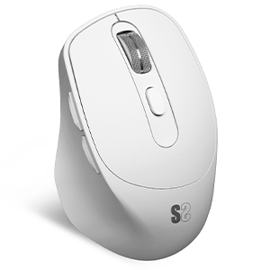 Subblim Comfort Ergo Dual Wireless con bateria blanco - Raton