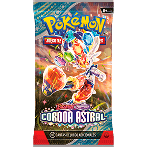 Sobre de cartas Pokemon Escarlata y Purpura Corona Astral (Castellano)