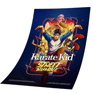 The Karate Kid Street Rumble - Lámina