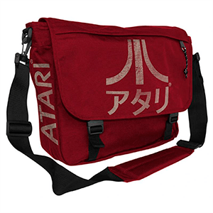 Bandolera de color rojo con logo Atari en Japones de 45 cm