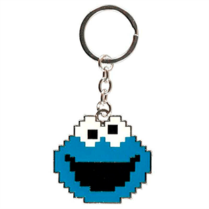 Llavero metalico Sesame Street - Cookie Monster