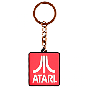Llavero de goma Logo Atari