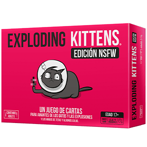 Juego de mesa Exploding Kittens Edicion NSFW