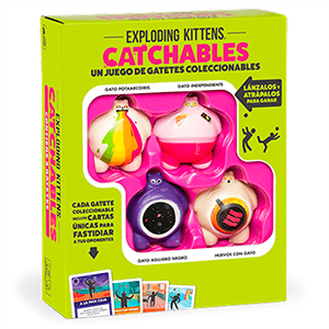 Juego de mesa Exploding Kittens: Catchables