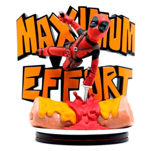Figura Qfig Marvel: Deadpool Maximun Effort
