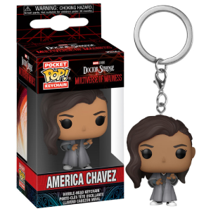 Llavero Pocket POP Doctor Strange America Chavez Multiverse Of Madness