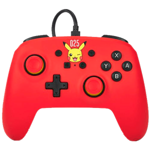 Controller con Cable PowerA Laughing Pikachu -Licencia oficial- para Nintendo Switch en GAME.es