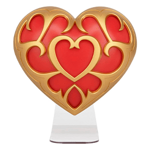 Lampara Zelda Contenedor de corazón de 25 cm