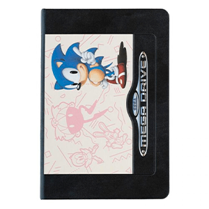 Cuaderno premium A5 con caja sobrecubierta Sonic el videojuego