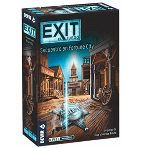 Juego de mesa Exit Secuestro en Fortune City