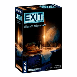 Juego de mesa Exit El Legado del profesor