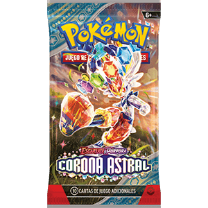 Sobres de cartas Pokemon Escarlata y Purpura Corona Astral (Castellano)