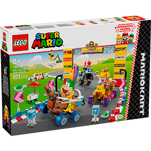 LEGO Super Mario Mario Kart: Set Bebé Peach y Grand Prix 72036