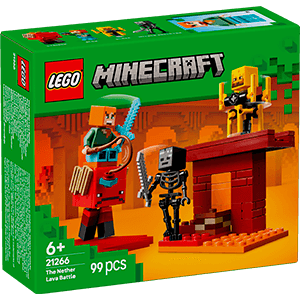 LEGO Minecraft La Batalla de Lava del Inframundo 21266 para Merchandising en GAME.es