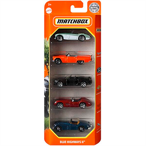Pack de 5 coches Matchbox (surtido)