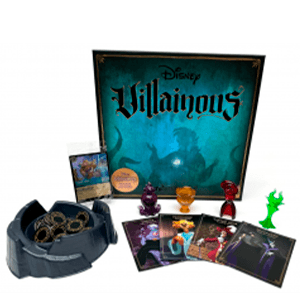 Juego de mesa Disney Villainous Intro to Evil (incluye carta exclusiva Lorcana)