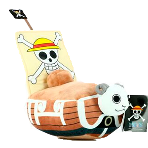 Peluche One Piece Barco Going Merry de 25 cm