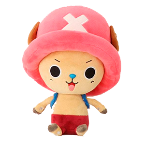 Peluche One Piece Chopper con ojos abiertos de 25 cm