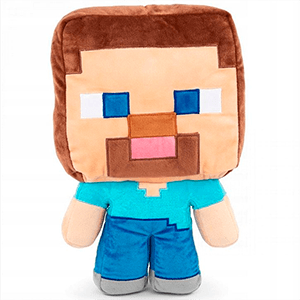 Cojin Minecraft personaje Steve de 40 cm Cojin Minecraft personaje Steve de 40 cm