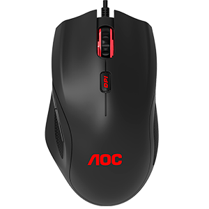 AOC GM200 USB A Óptico 4200 DPI - Raton Gaming