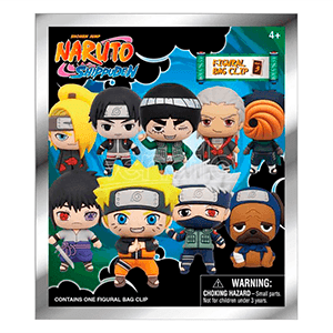 Colgante 3D Naruto Series 3 para Mochilas y bolsos (surtido)