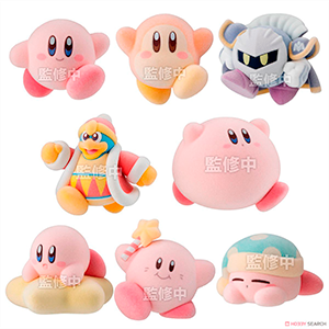 Figura Kirby PuPuPu Flocky de 6,5 cm