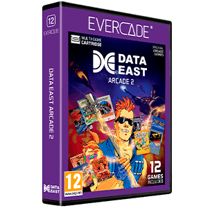 Cartucho Evercade Data East Arcade Collection 2