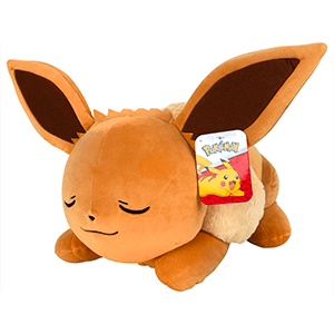 Peluche Pokemon: Eeevee Dormido 18" (REACONDICIONADO)
