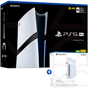 PlayStation 5 Modelo Pro + Unidad De Disco Externo para Playstation 5 en GAME.es