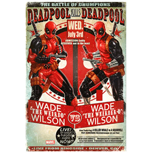 Poster Marvel Deadpool Kills 61,5 x 91,5 cm