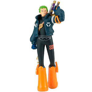Figura One Piece The Shukko Roronoa Zoro (Egghead) de 17 cm