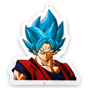 Mural de neon Dragon Ball Super Goku de 30 cm