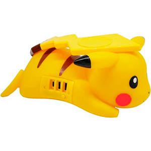 Figura con cargador inalambrico Pokemon Pikachu